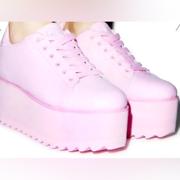 YRU Dolls Kill Lala platform sneakers - Picture 1 of 4